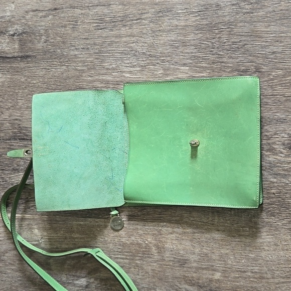 Rare Vintage Dooney & Bourke Green Alto Collection Bag Crossbody bag I2150557 - Picture 6 of 16